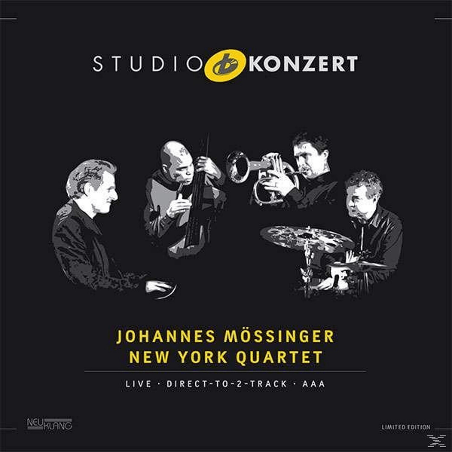 Johannes Mössinger, New York Quartet - Studio Konzert (180g, Limited Edition) (Vinyl)
