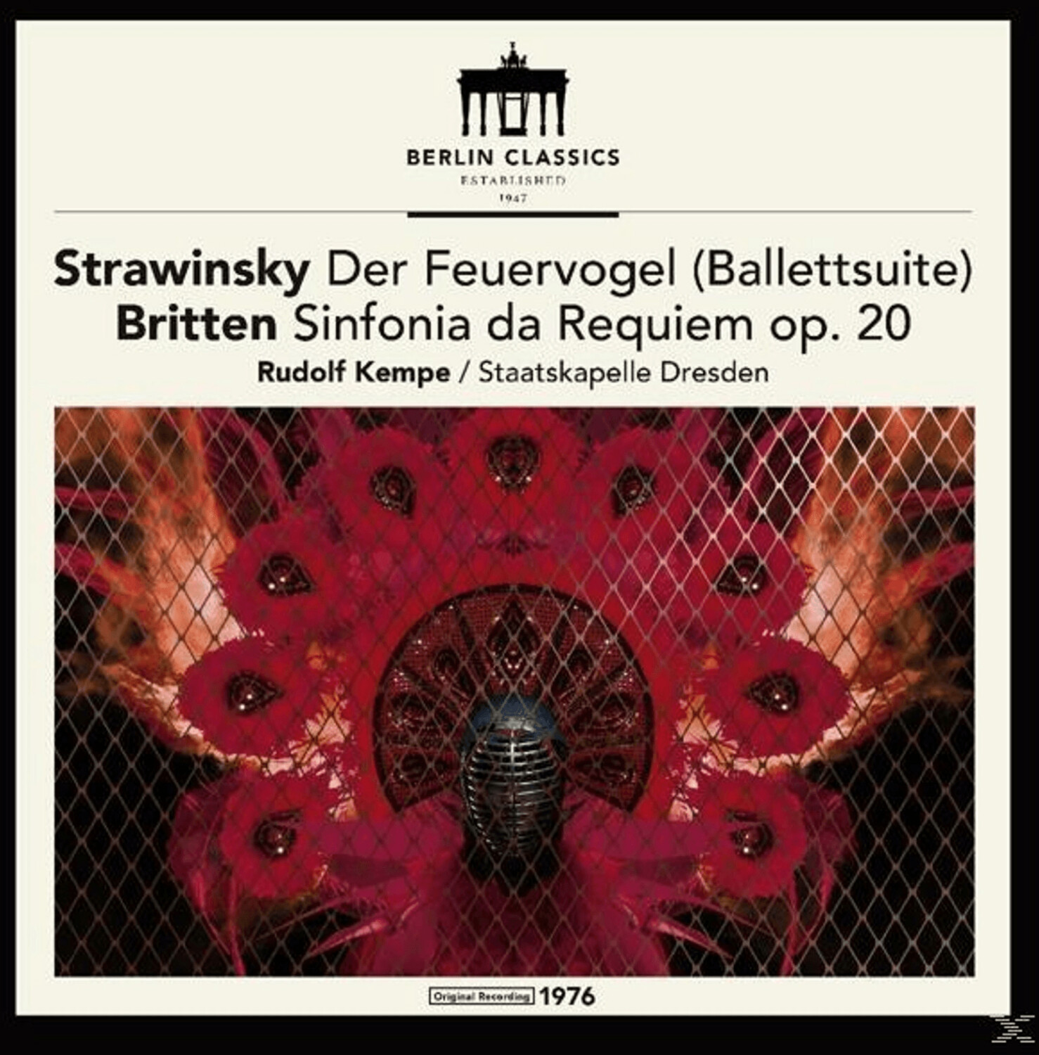 Rudolf & Staatskapelle Dresden Kempe - Established 1947,Strawinski & Britten (Remaster) (Vinyl)
