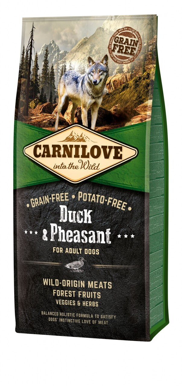 Carnilove Au canard & faisan pour adulte