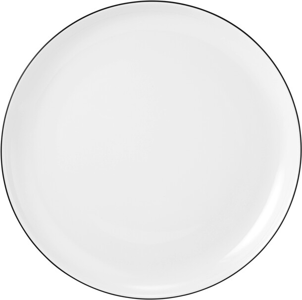 Seltmann Weiden Lido Breakfast Plate 20 cm Coup Black Line