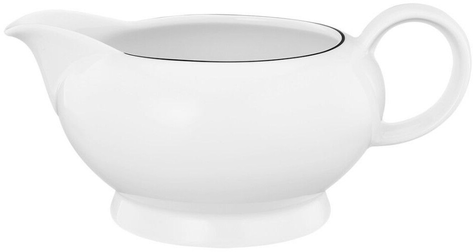 Seltmann Weiden Lido Gravy Boat Black Line