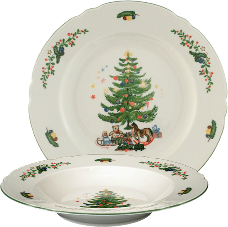 Seltmann Weiden Marie Luise Dinnerware Set 12 pcs. christmas