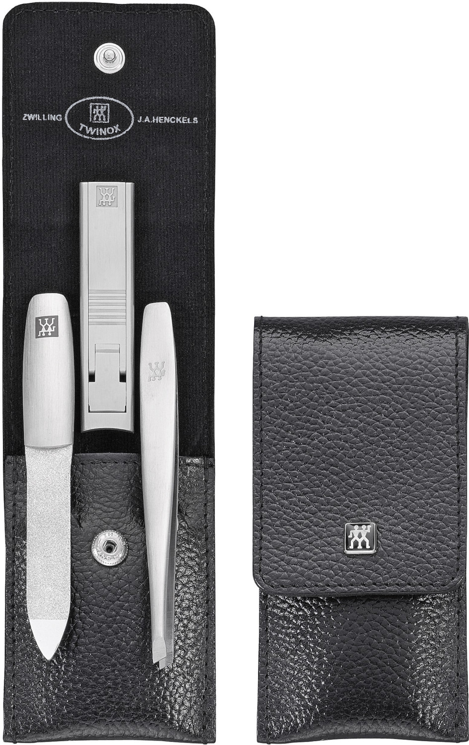 ZWILLING Twinox Taschen-Etui (3-tlg.) schwarz 59,99 Rindleder ab € Preisvergleich | bei