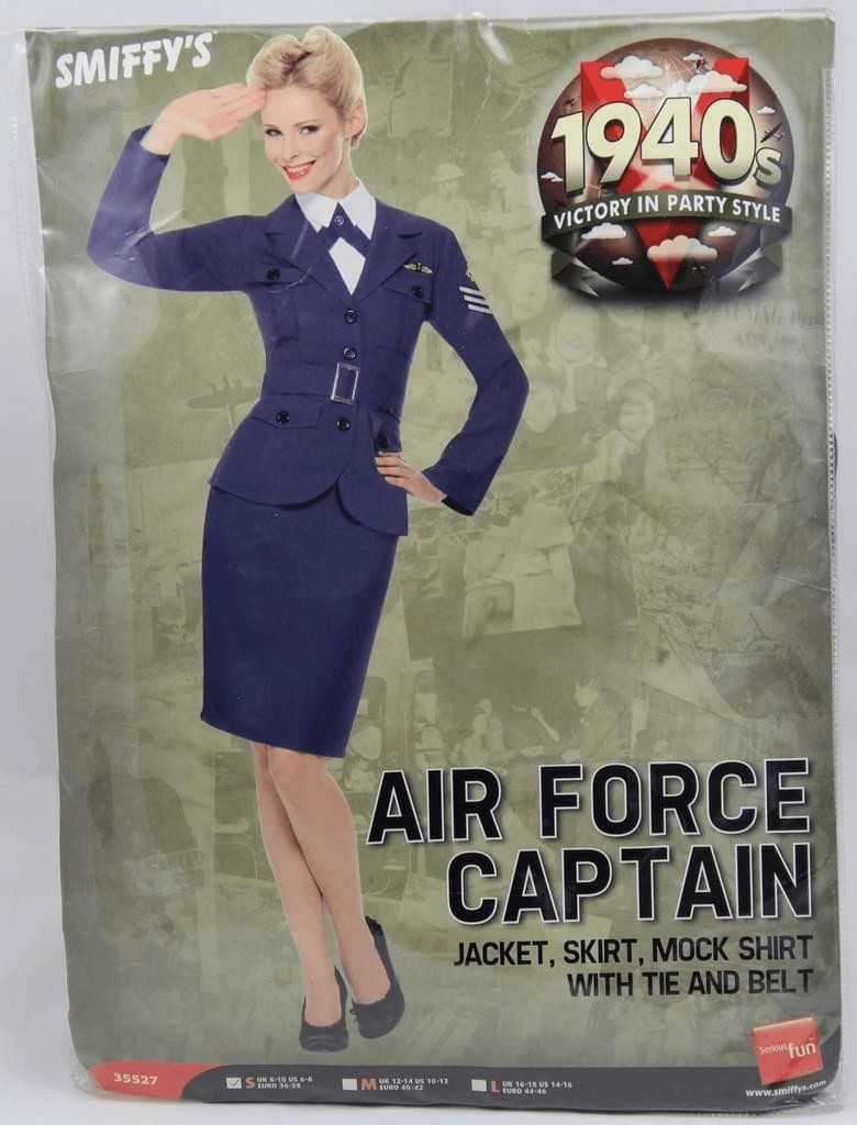 Smiffy's Déguisement pilote femme Air Force taille S
