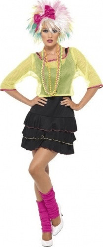 Smiffy's Déguisement starlette année 80 taille M