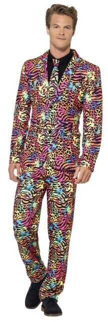 Smiffy's Déguisement homme Crazy Neon Wildlife taille M
