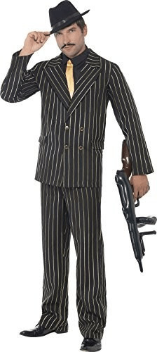 Smiffy's Costume Golden Mafia Boy taille XL