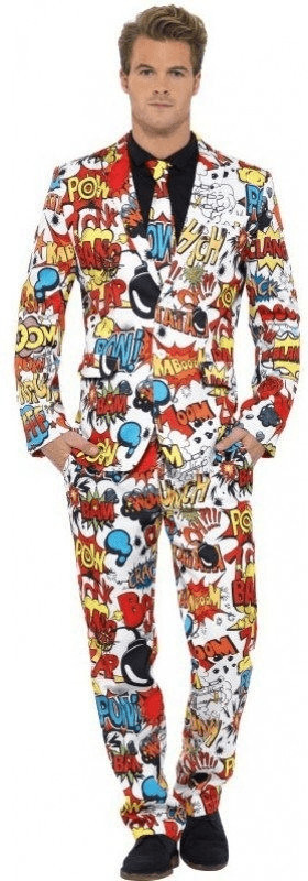 Smiffy's Déguisement Mister Comic Party taille L