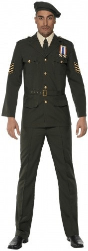 Smiffy's Déguisement officier militaire taille M