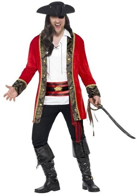 Smiffy's Pirate Captain Jackson Men Costume XL
