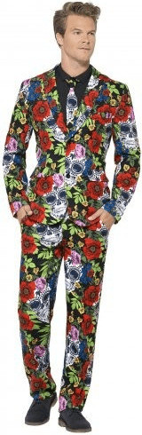 Smiffy's Day of the Dead Party Suit M