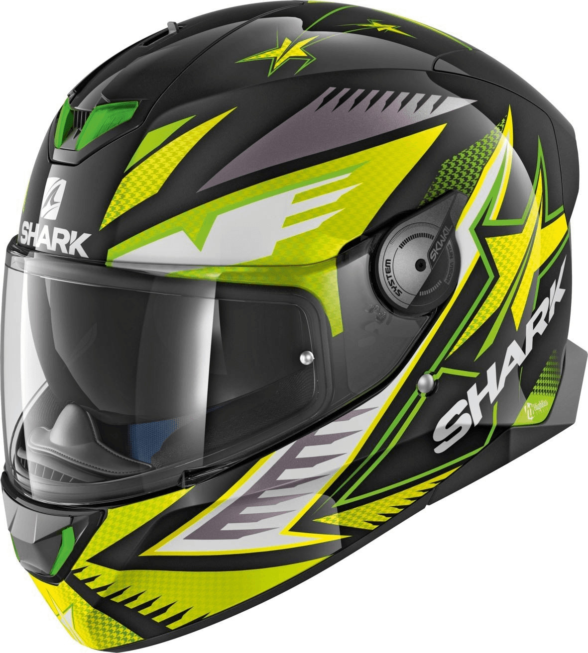 SHARK Skwal 2 Draghal noir/vert/jaune