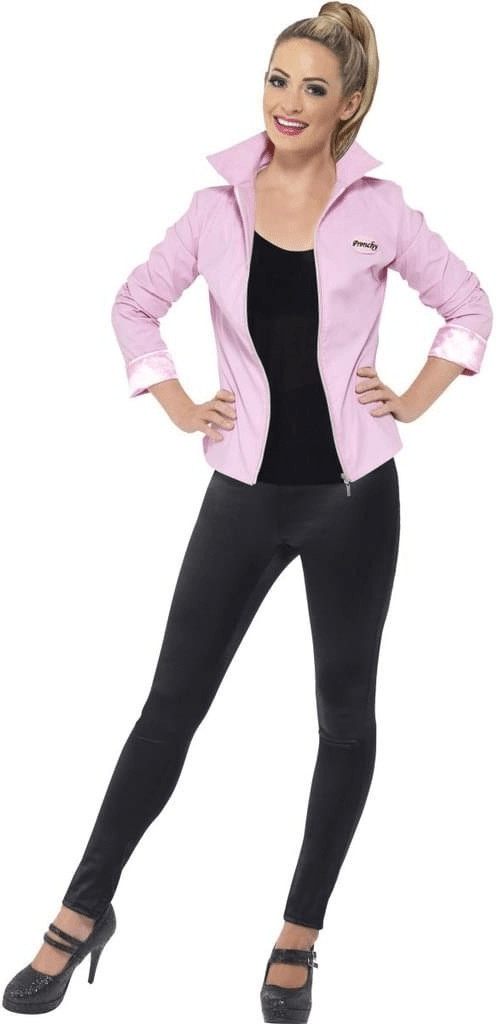 Smiffy's Veste Deluxe Pink Ladies année 50