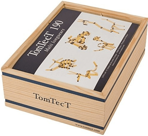 TomTecT Jeu de construction en bois 190 pièces