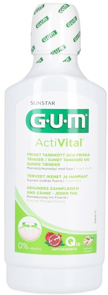GUM Activital Q10 Mouth Rinse (500ml)