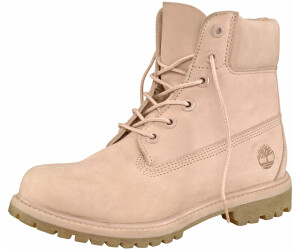 pale pink timberland boots