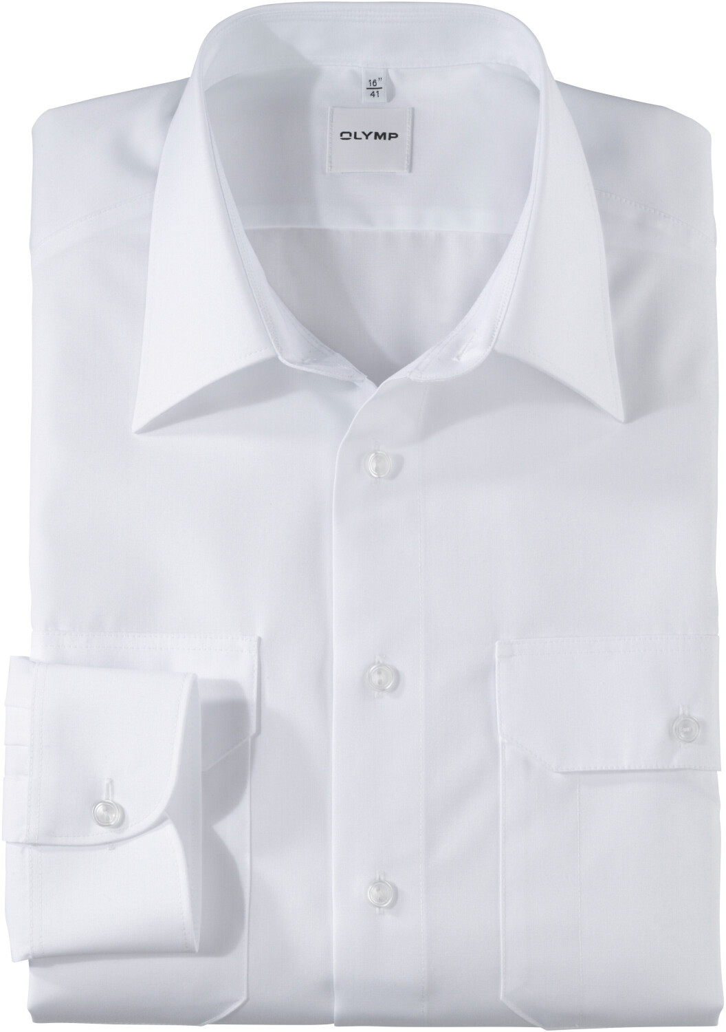 OLYMP Feuerwehr Modern Fit (93158) (93158/00) weiß