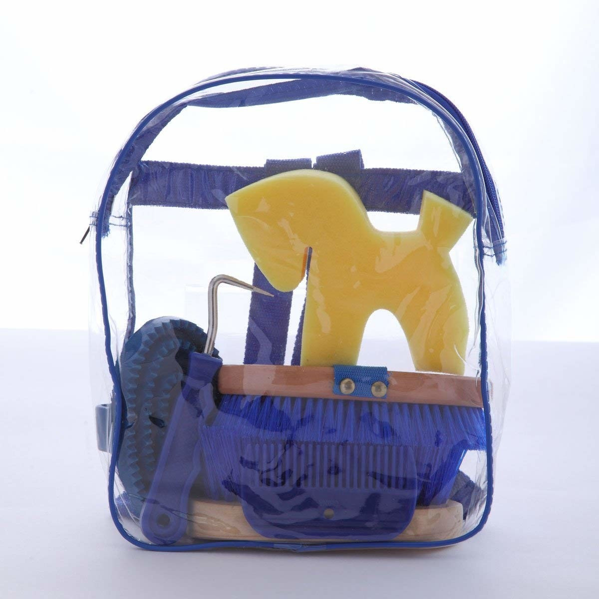 Kerbl Sac à dos de pansage bleu
