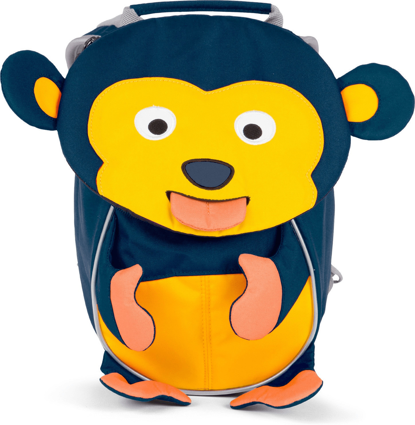 Affenzahn Sac à dos Petits Amis Singe Marty (bleu/jaune)