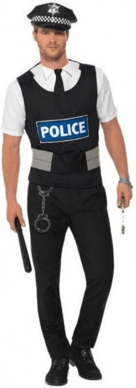 Smiffy's Déguisement policier britannique