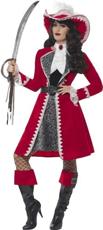 Smiffy's Déguisement femme capitaine pirate Henriette
