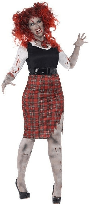 Smiffy's Déguisement femme écolière zombie