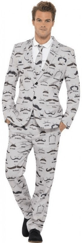 Smiffy's Déguisement homme Mister Moustache Party