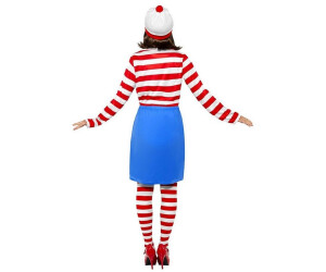 Ladies Wheres Wally Costume 80s Wenda Womens Cartoon Where's Wally Fancy Dress e