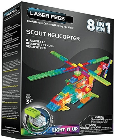 Laser Pegs Helicopter 8 en 1