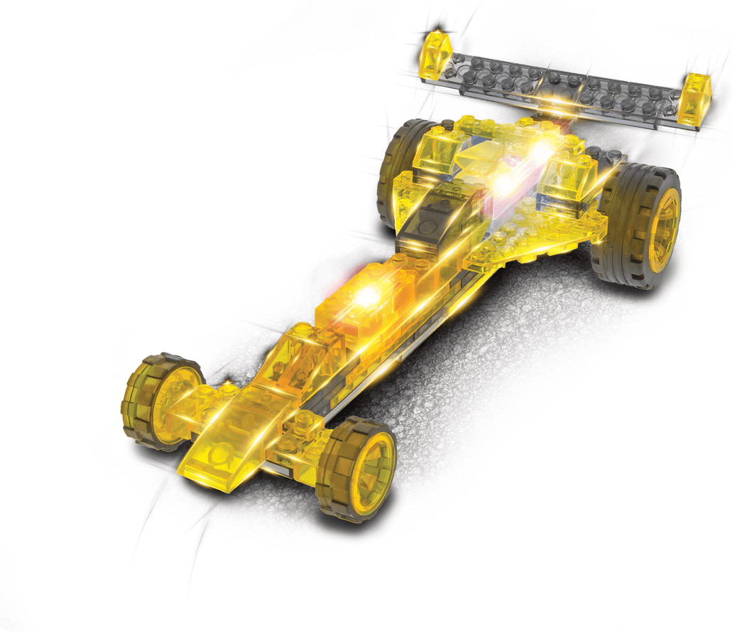 Laser Pegs Dragster 6 en 1