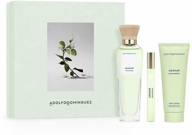 Adolfo Dominguez Agua Fresca de Azahar Set (EdT 120 ml + EdT 10 ml + BL 75 ml)
