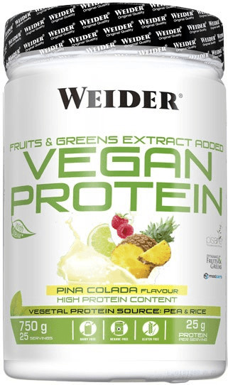 Weider Protéines vegan 750g pina colada