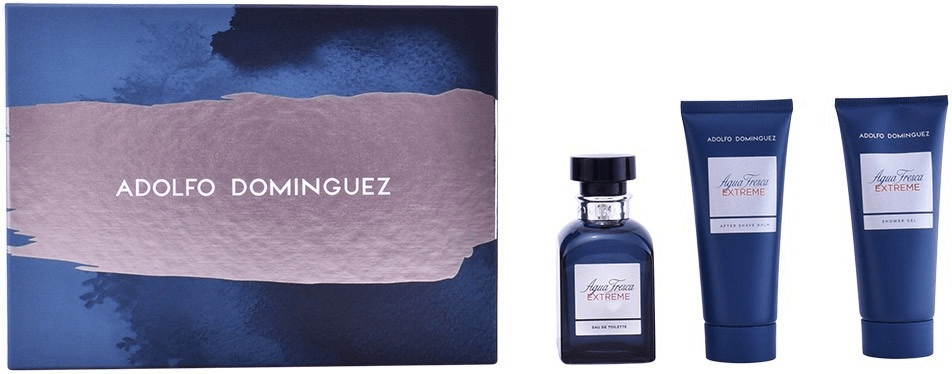 Adolfo Dominguez Agua Fresca Extreme Set (EdT 120 ml + AS 100 ml + SG 100 ml)