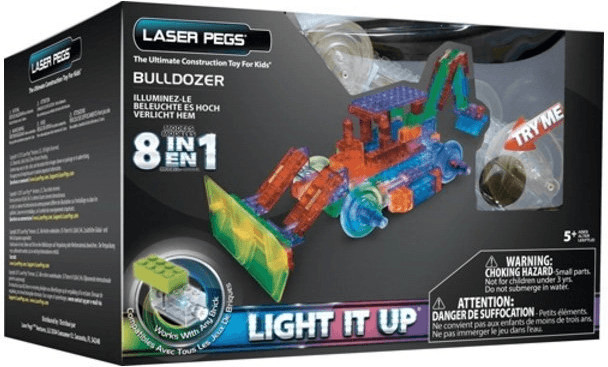 Laser Pegs Bulldozer 8 en 1