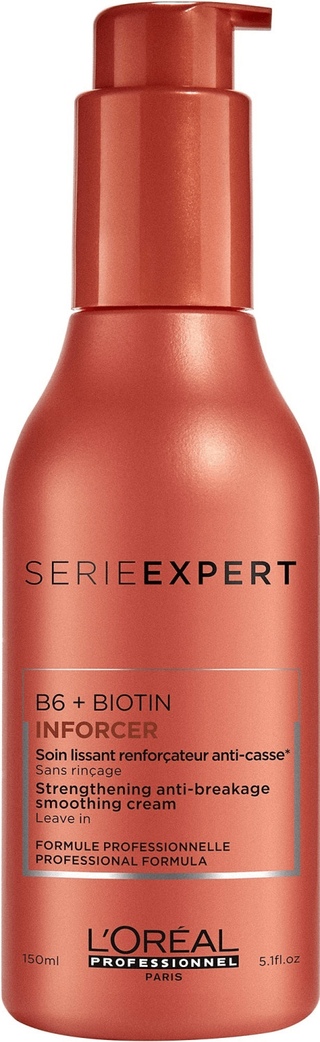 L'Oréal Serie Expert Inforcer B6 + Biotin Leave-In Smoothing Cream (150ml)