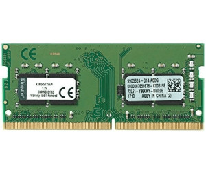 Kingston Valueram Sodimm 4gb Ddr4 2400 Cl17 Kvr24s17s6 4 Desde 24 76 Compara Precios En Idealo