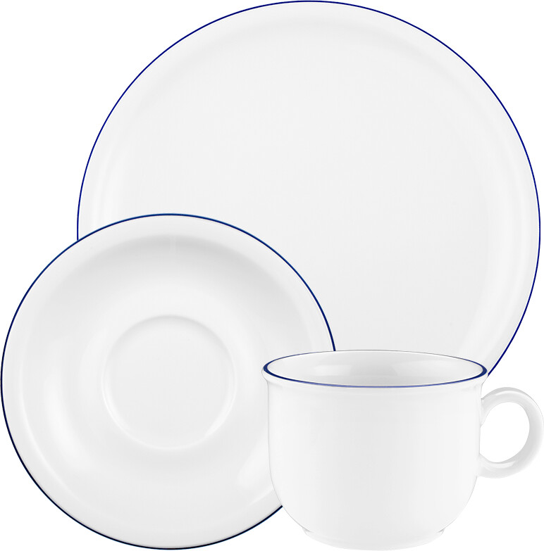 Seltmann Weiden COMPACT Coffee Service 18 pcs. blue edge