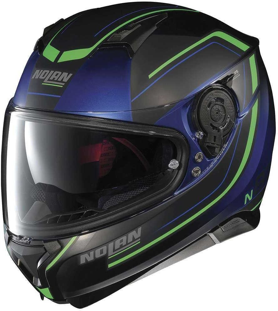 Nolan N87 Savoir Faire black/blue/green