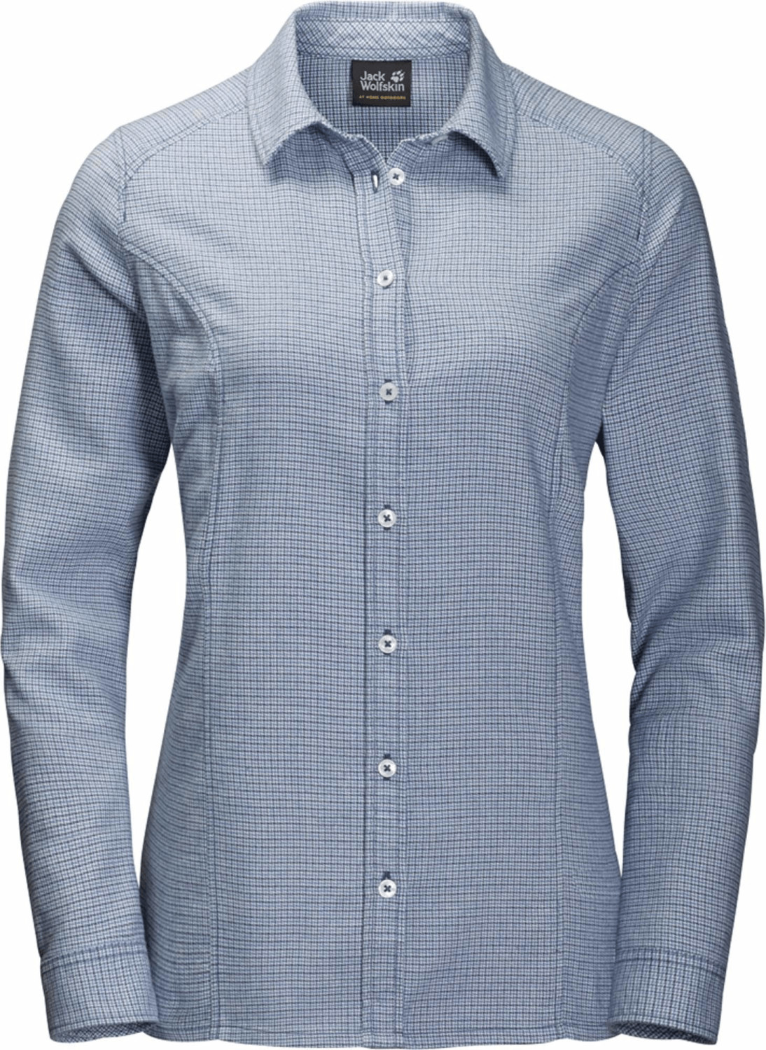 Jack Wolfskin Manitoulin Island Shirt blue indigo checks