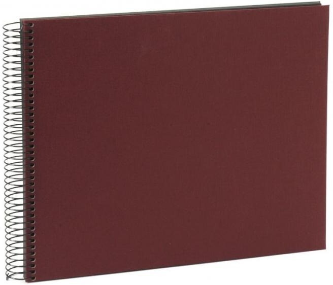 Goldbuch Spiral Photo Album Bella Vista 34x30/40 bordeaux (black pages)