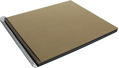 Goldbuch Spiral Photo Album Bella Vista 34x30/40 coffee (black pages)