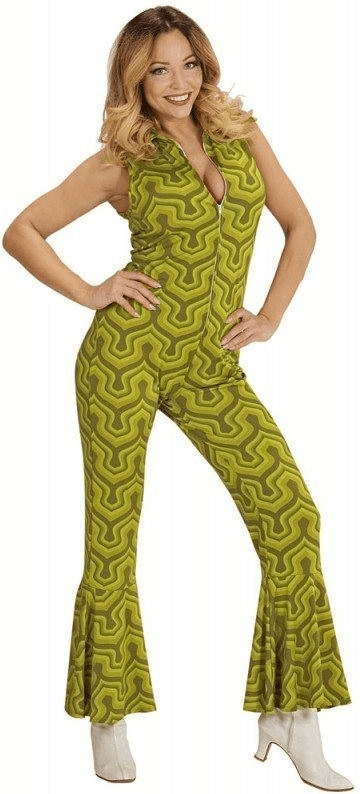 Widmann 70s Disco Dancing Girl Kyla Ladies Costume L