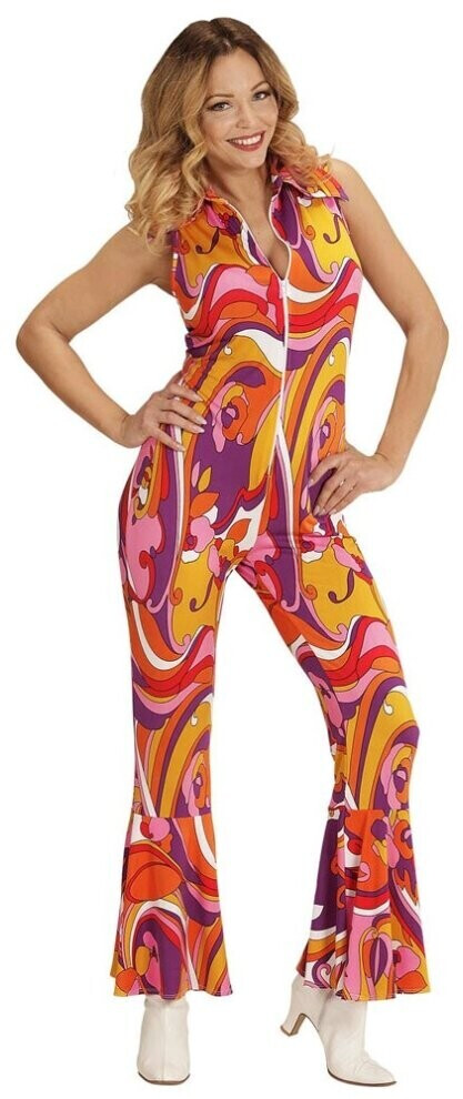 Widmannsrl 70s Disco Dancing Girl Luana Ladies Costume M