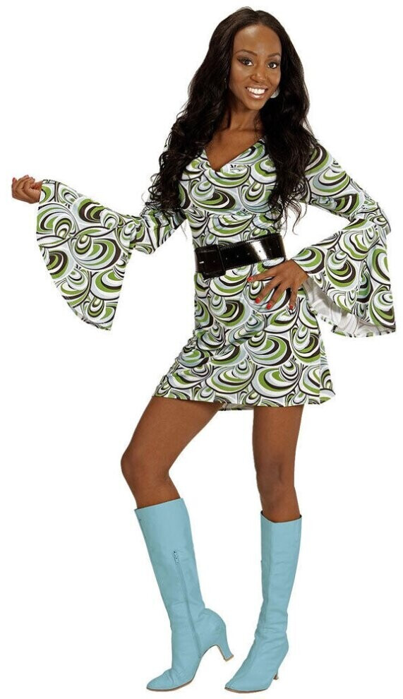 Widmannsrl 70s Groovy Lady Linda Ladies Costume M