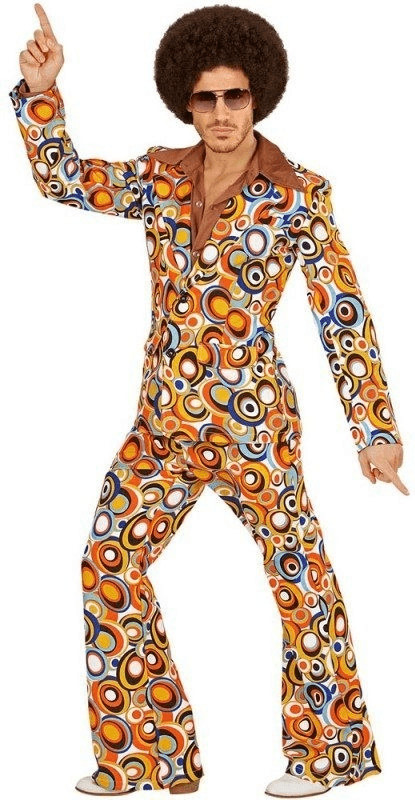 Widmannsrl 70s Dancing Bob Men Costume L