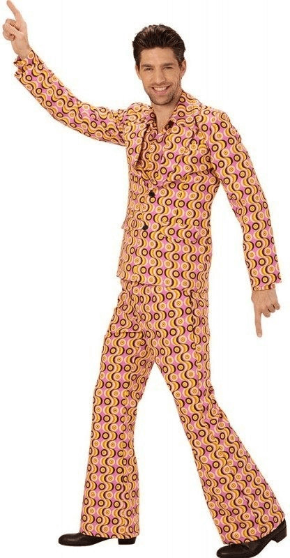Widmann 70s Dancing Jack Men Costume L
