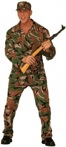 Widmann Déguisement G.I. Joe taille M