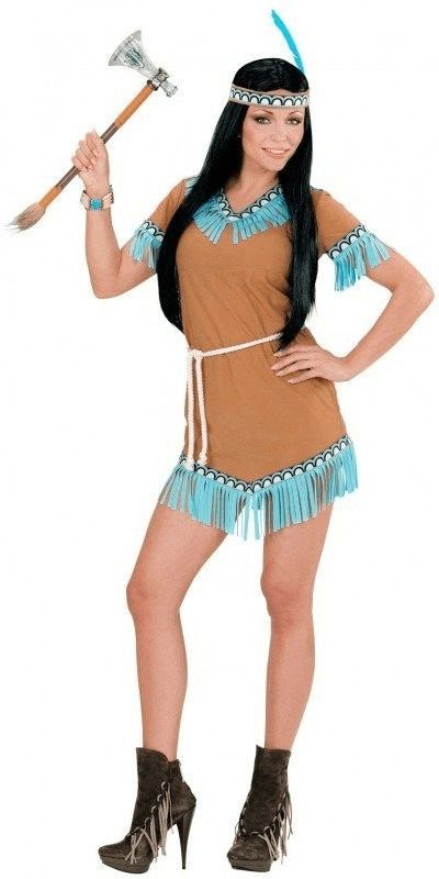 Widmann Hinto Indian Ladies Costume L