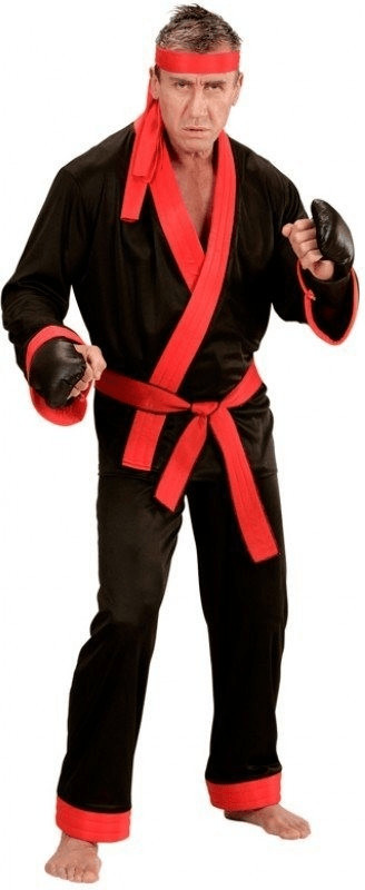 Widmann Karate Tiger Kickboxer Costume L
