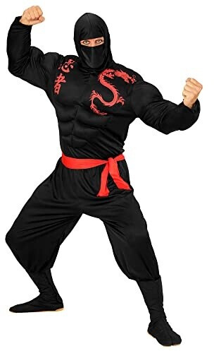 Widmannsrl Super Ninja Fighter Costume L